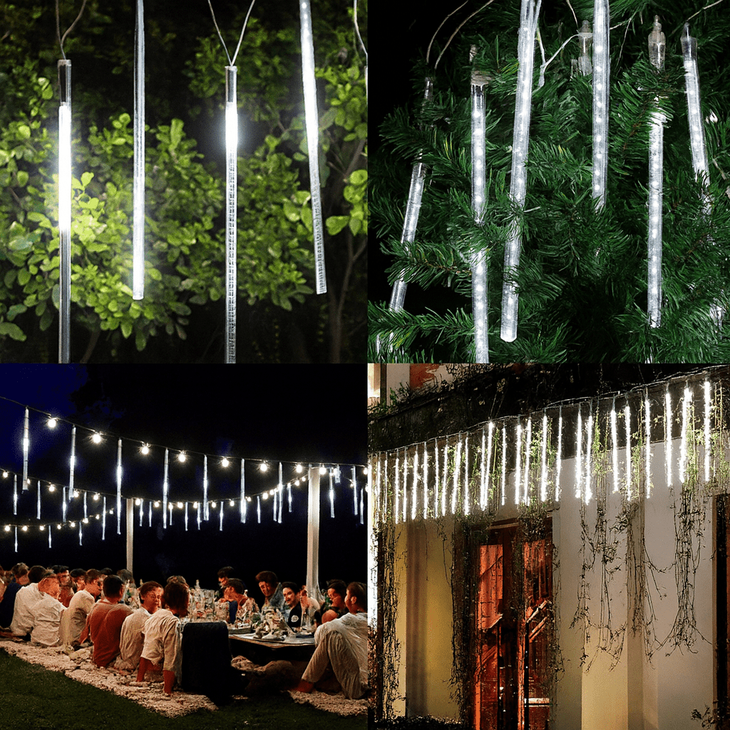 LED Padajuća Kiša Meteora – IP65 Vodootporna Dekoracija - Topopusti