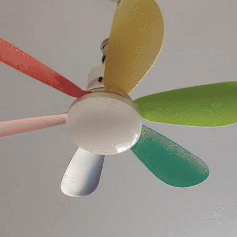 Dečiji ventilator, luster sa LED svetlom
