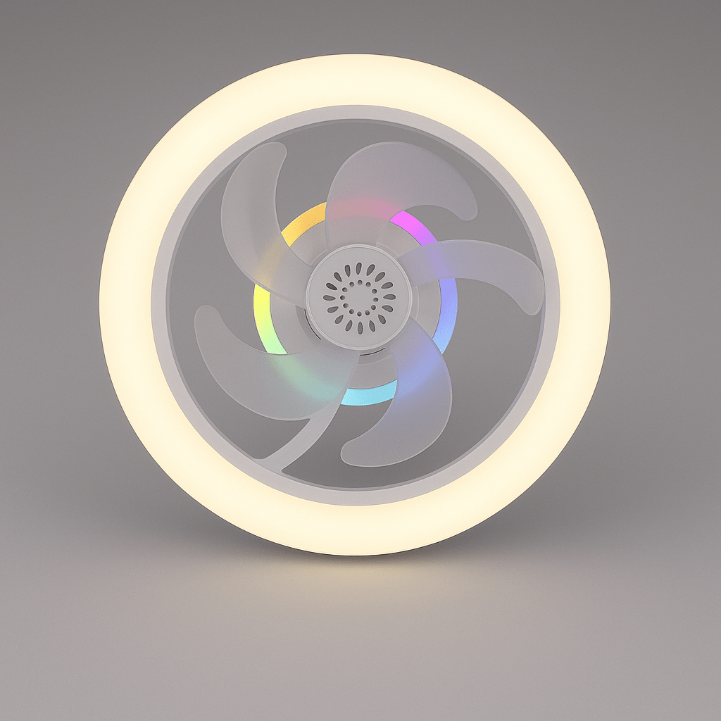 Luster ventilator RGB - Topopusti