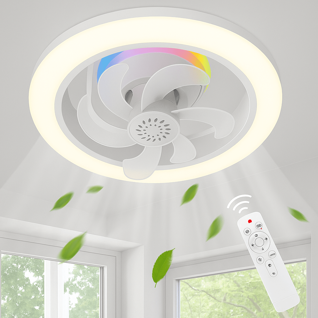 Luster ventilator RGB - Topopusti