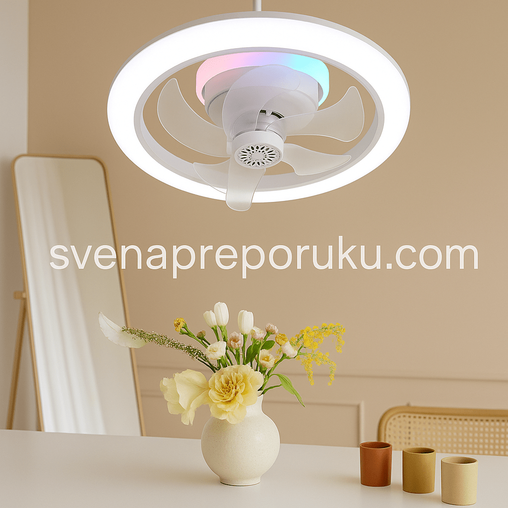 Luster ventilator RGB - Topopusti