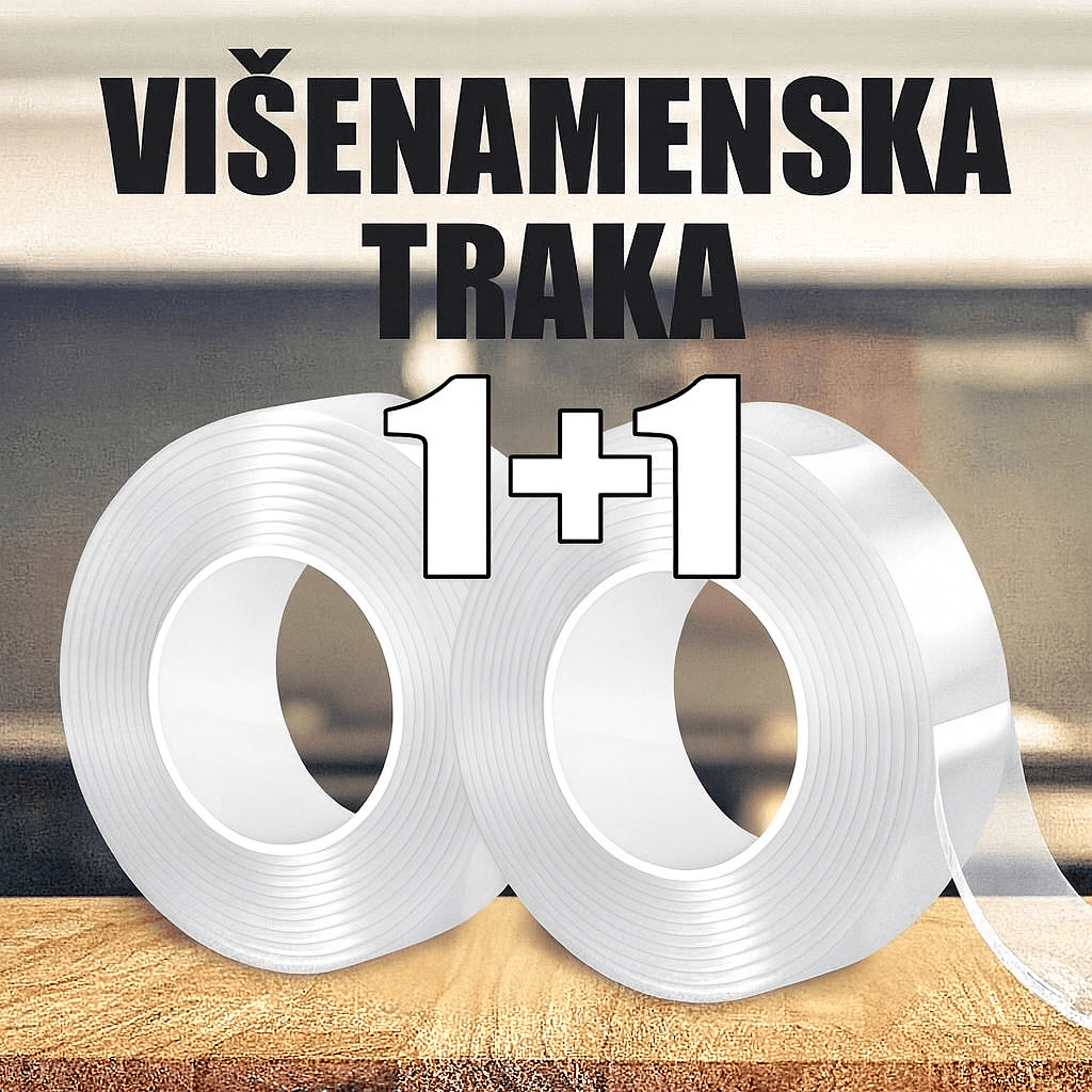 Magična Nano Silikonska Traka 1+1 Gratis - Topopusti