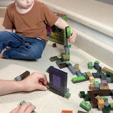 Magnetne kocke Minecraft- 128 Komada - Topopusti