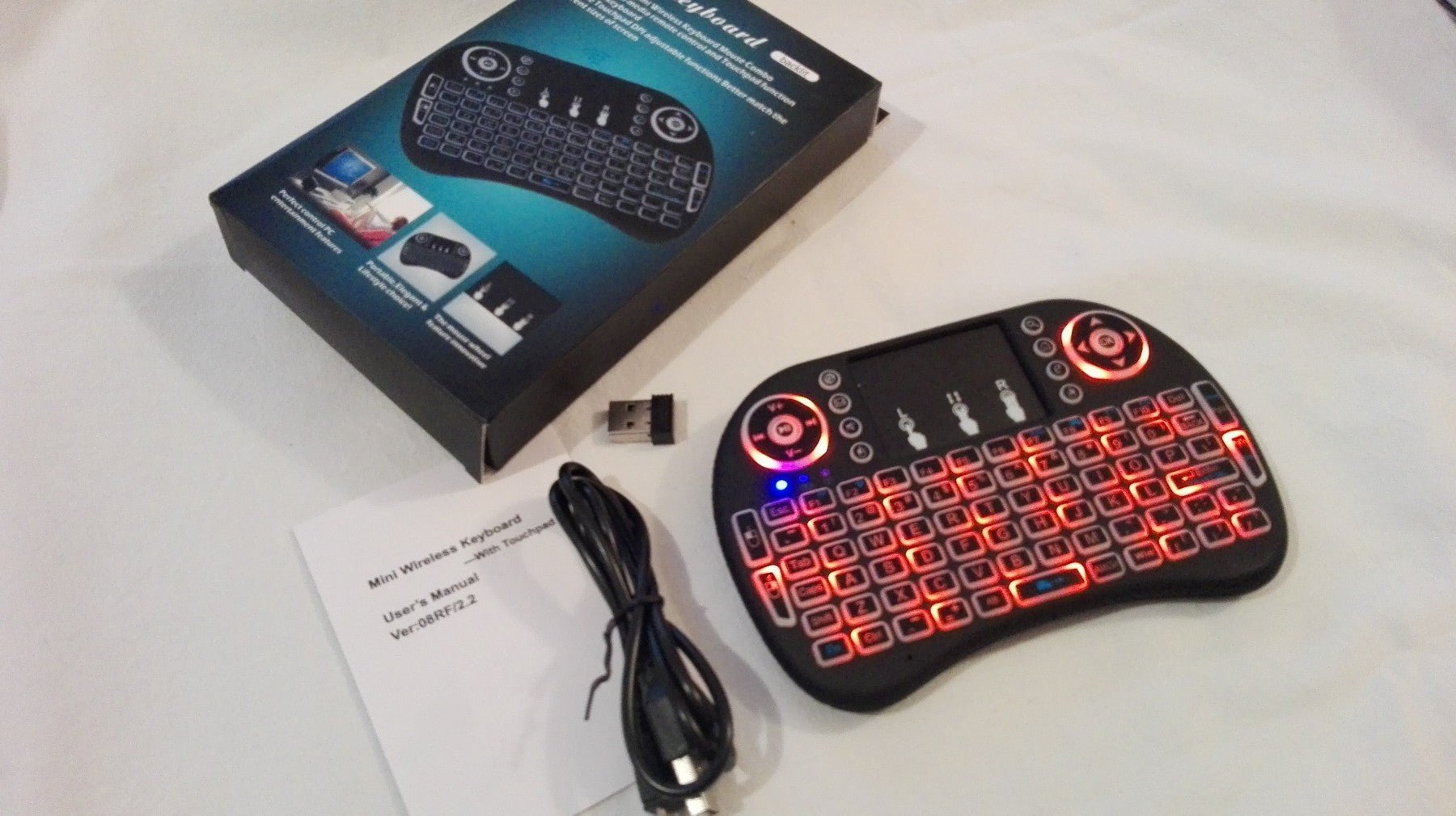 Mini bežična tastatura za TV, PC, Android - Topopusti