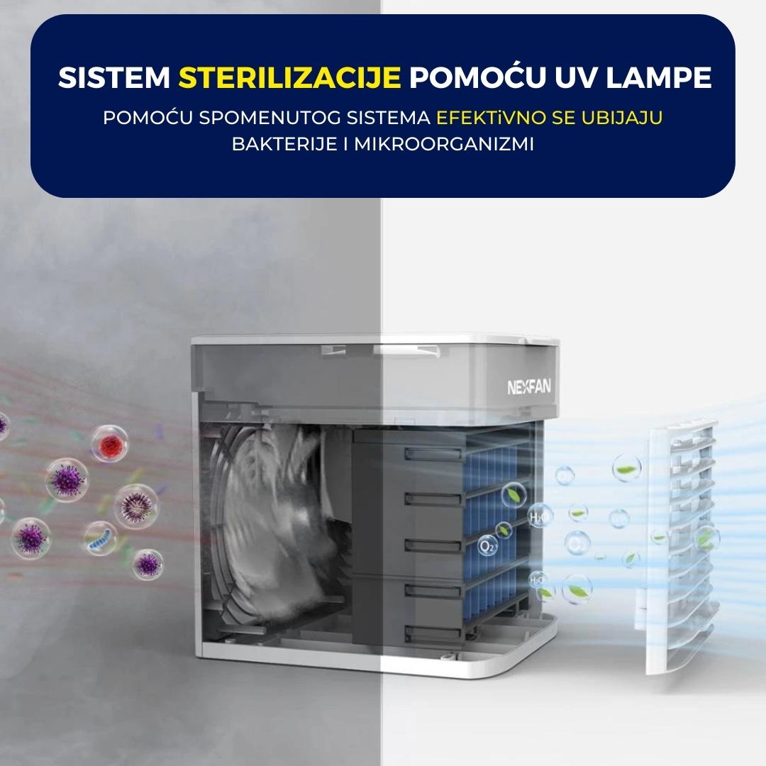 Mini klima uređaj, Mini prenosiva klima, NexFan Ultra - Topopusti
