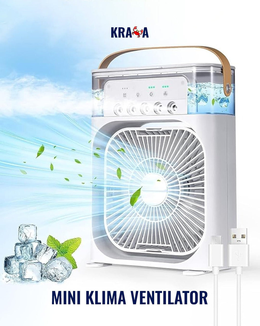 Mini klima ventilator, Mini rashladni uređaj - Topopusti