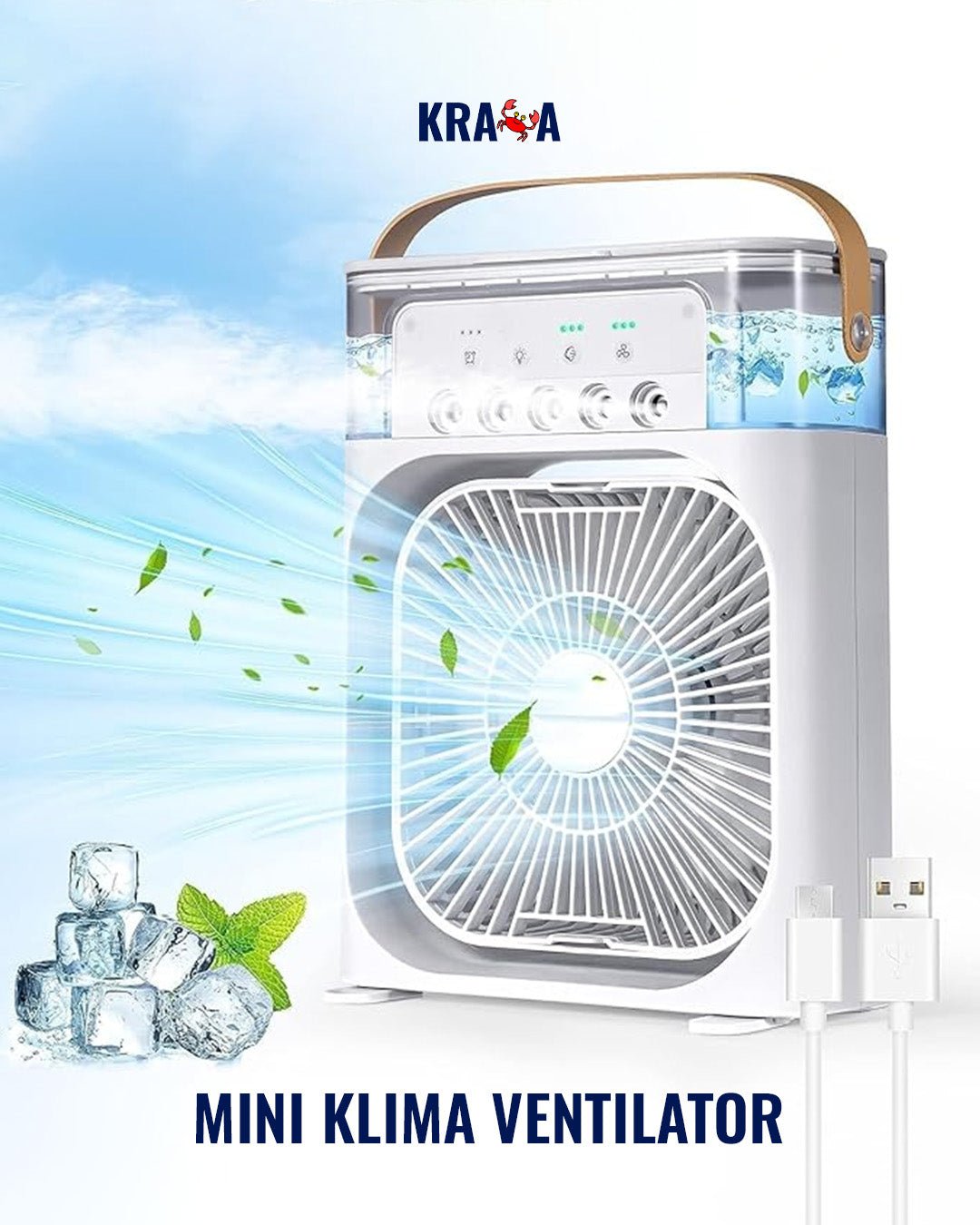 Mini klima ventilator, Mini rashladni uređaj - Topopusti