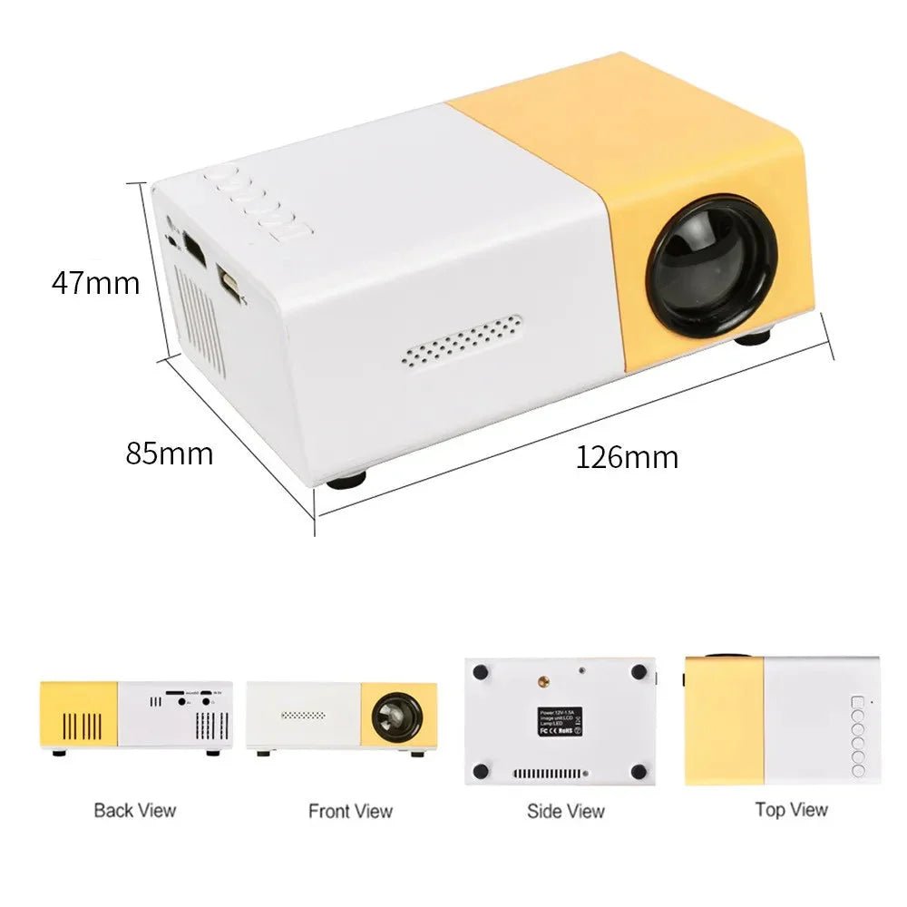 Mini Led projektor YG300 - Topopusti