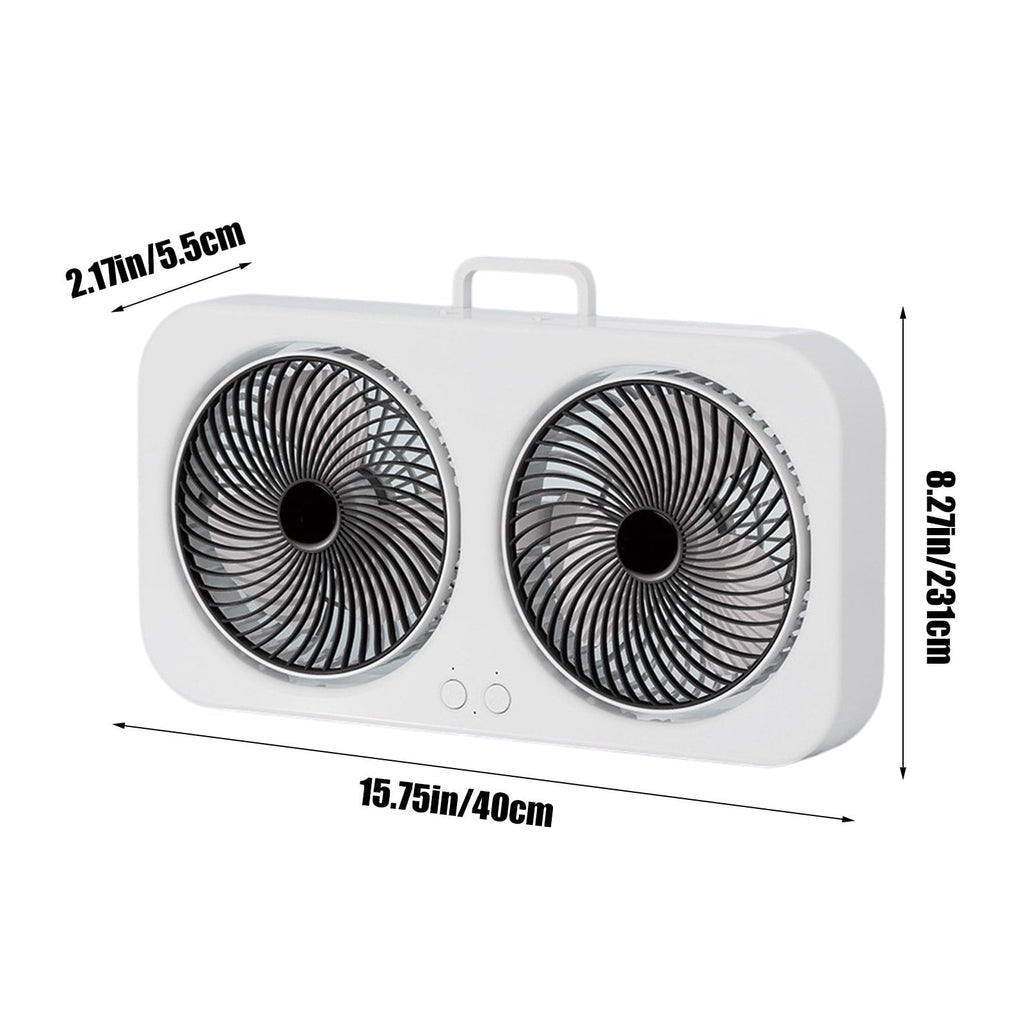 Mini USB ventilator sa duplom glavom - Topopusti