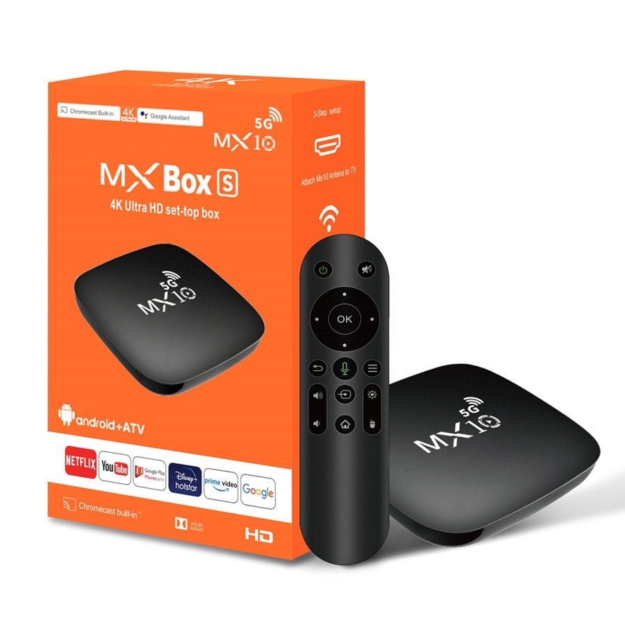 MX10 Android TV Box – smart tv tranformator - Topopusti