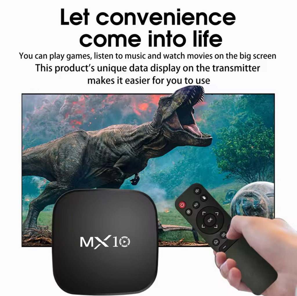MX10 Android TV Box – smart tv tranformator - Topopusti