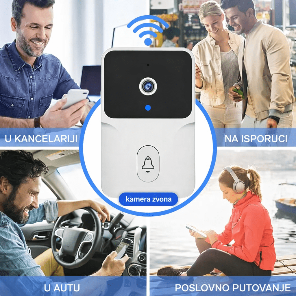 Pametno Bežično Zvono Interfon- Povezivanje Aplikacije - Topopusti