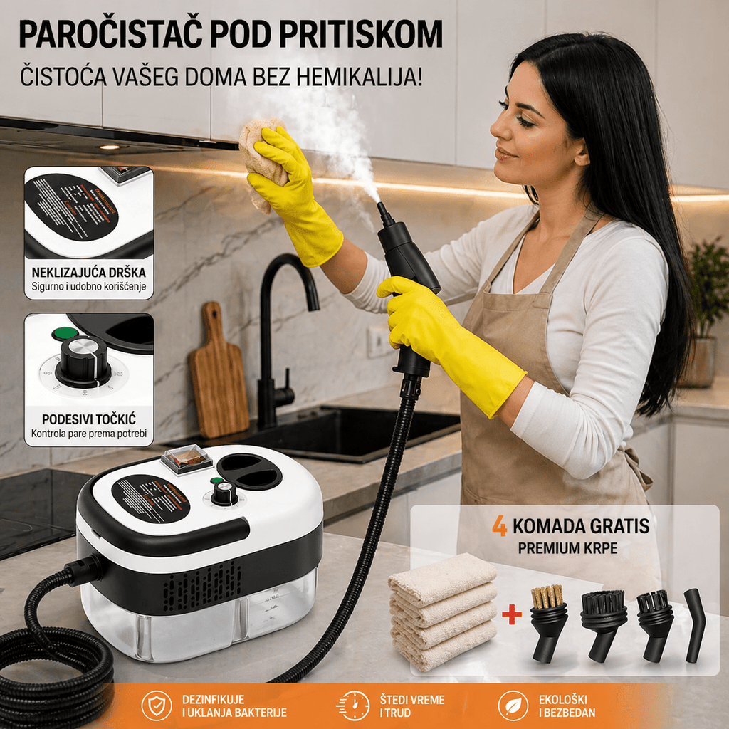 Paročistač 2500w - Topopusti