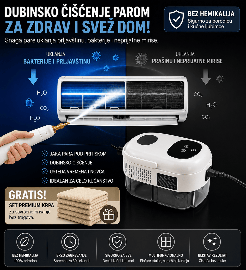Paročistač 2500w - Topopusti