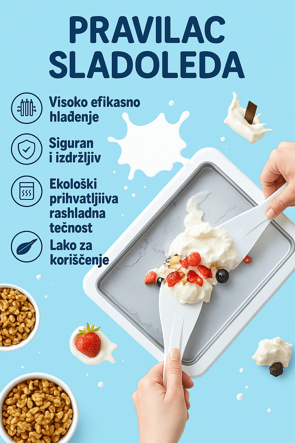 Ploča za Tajlandski Sladoled - Topopusti
