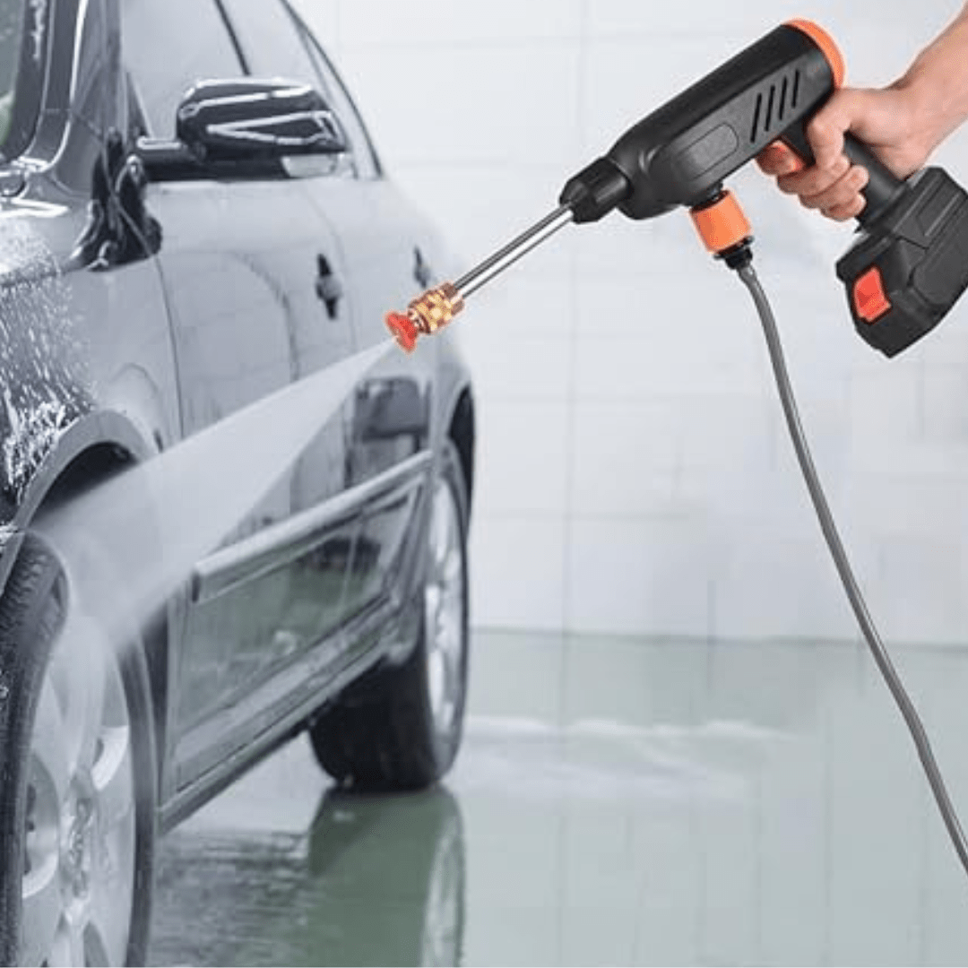 Profesionalni Aku perač pod pritiskom sa 2 baterije, Bežični pištolj za pranje automobila - Topopusti