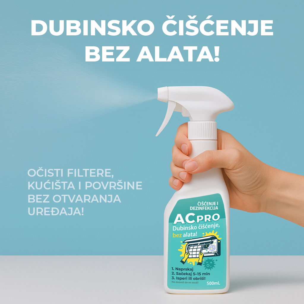 AC PRO, Sredstvo za dubinsko čišćenje klima uređaja