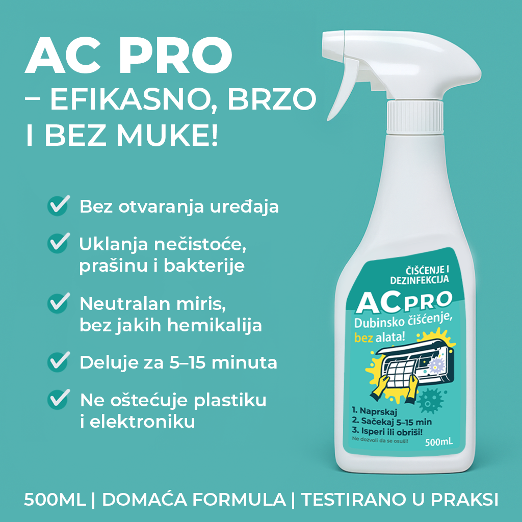 AC PRO, Sredstvo za dubinsko čišćenje klima uređaja