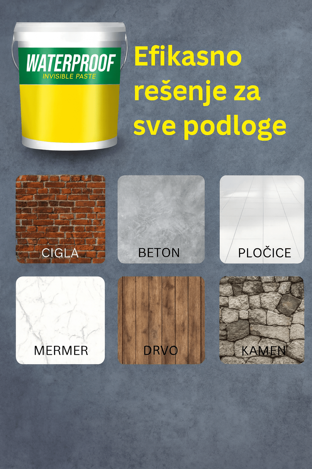 Prozirna vodootporna hidroizolacija – 500gr - Topopusti