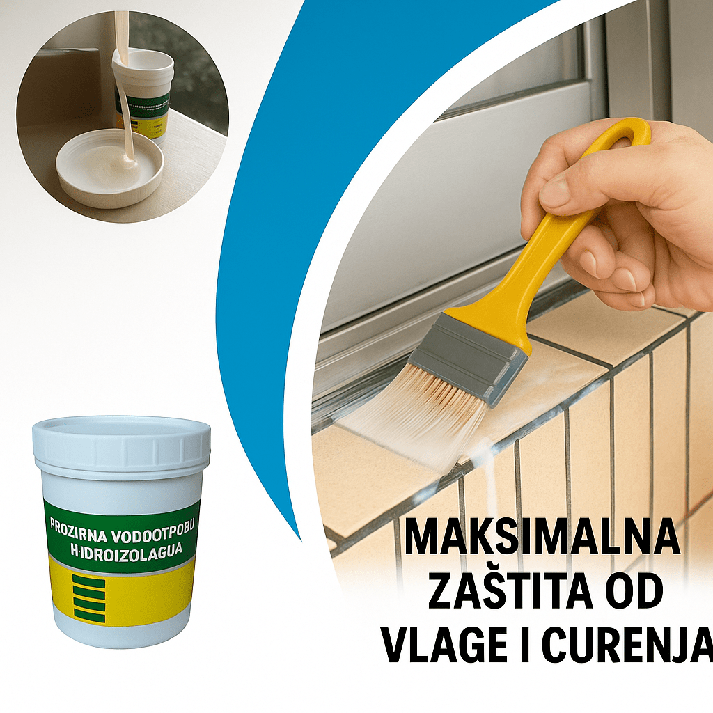 Prozirna vodootporna hidroizolacija – 500gr - Topopusti