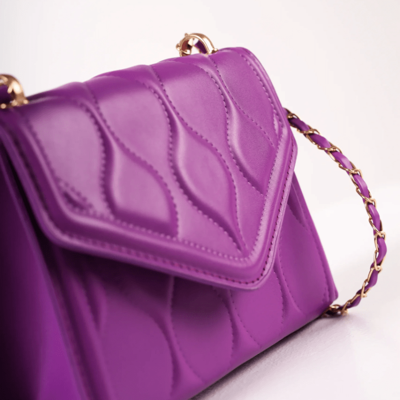 Purple kockasta torbica KA024 - Topopusti