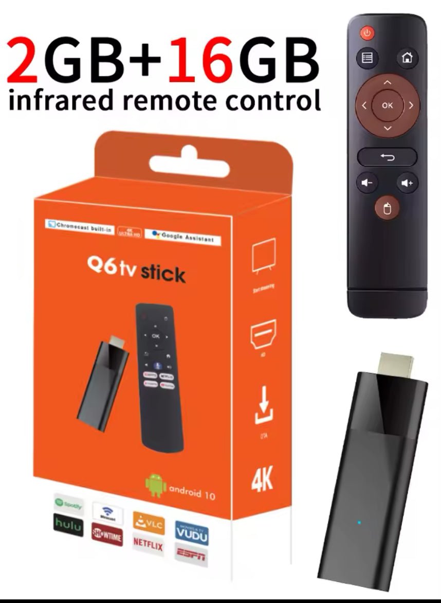 Q6 TV Stick – smart tv transformator - Topopusti