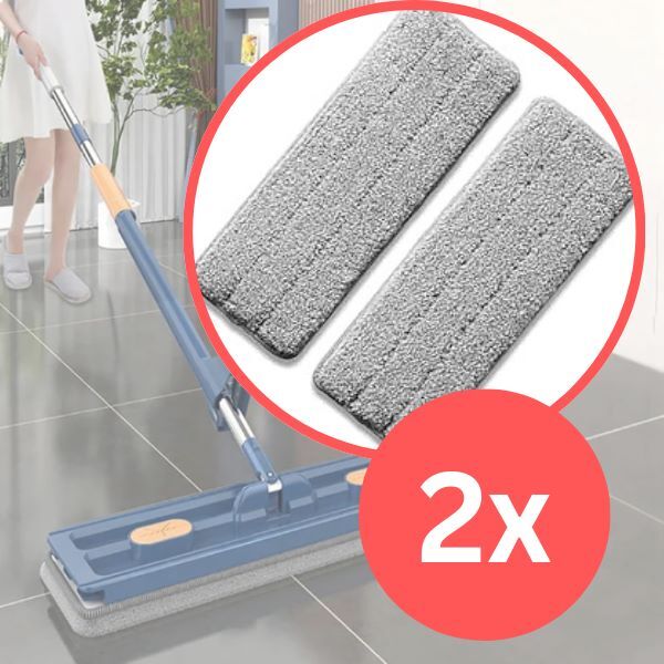 2 Mikrofiber krpe za Mop koji se sam cedi