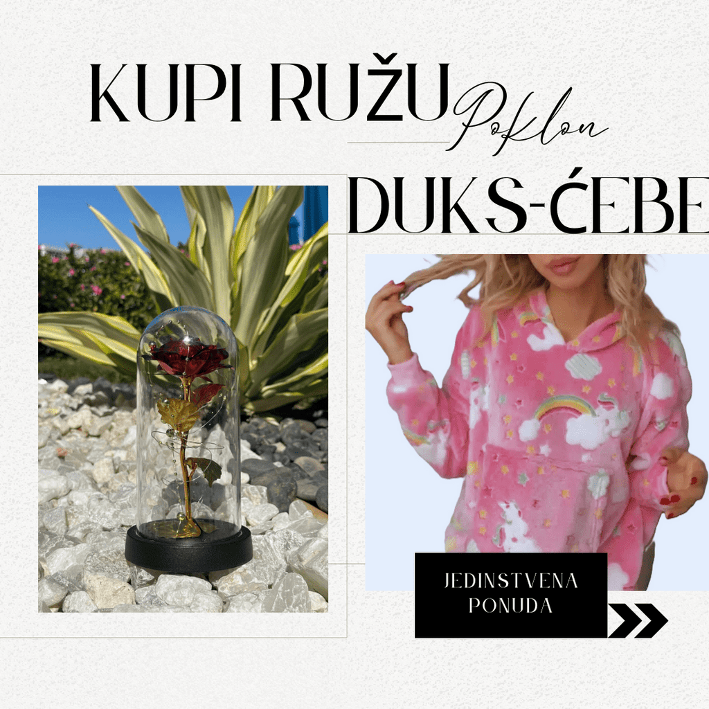 Ruža + Poklon Ćebe - Topopusti