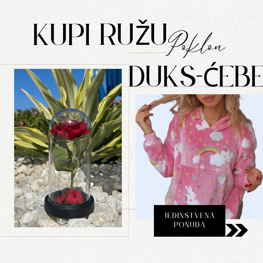 Ruža + Poklon Ćebe - Topopusti