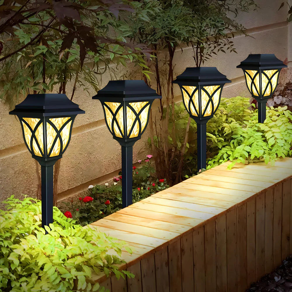 Baštenske solarne lampe - 2 komada