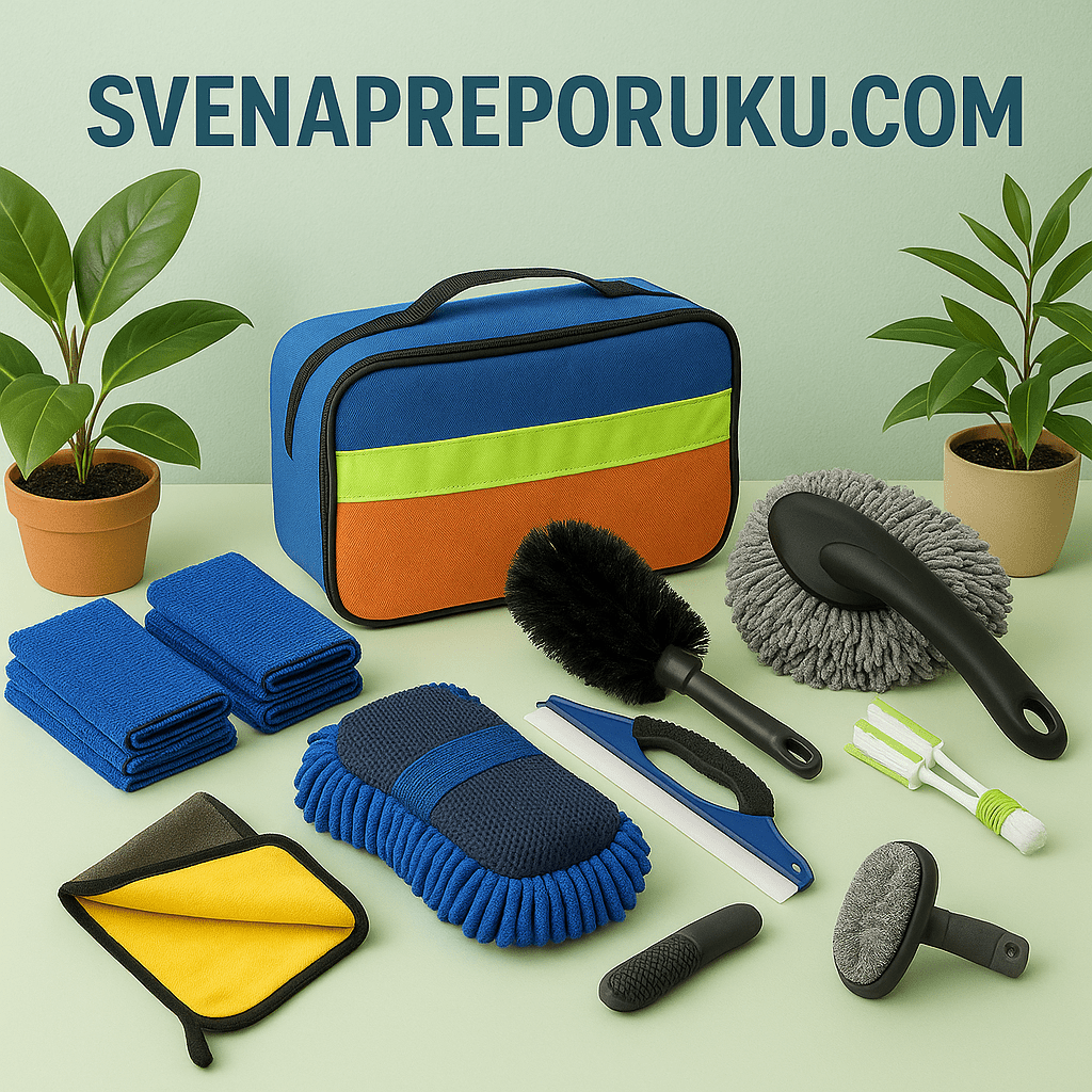 Set od 9 delova za pranje kola - Topopusti