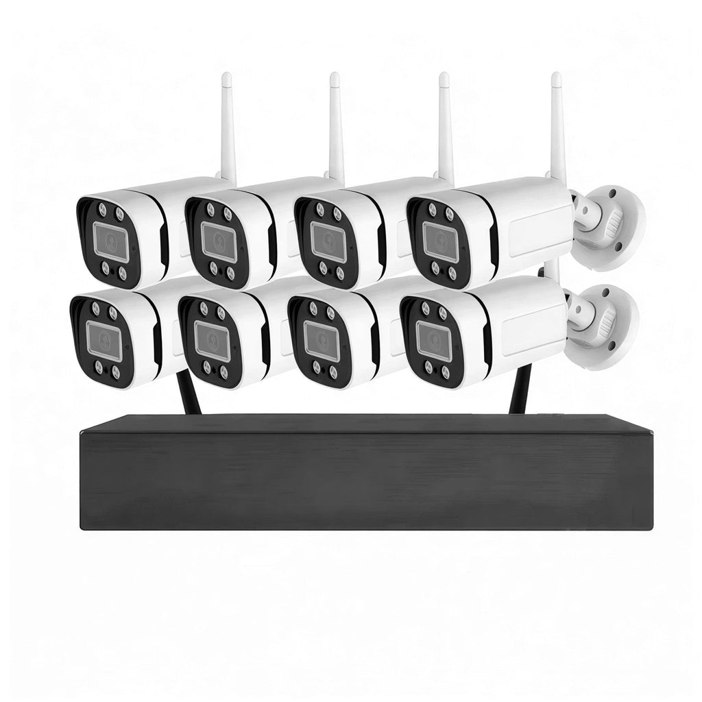 Set za Video Nadzor – 8 Wifi Kamera - Topopusti