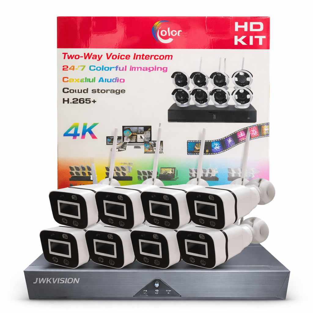 Set za Video Nadzor – 8 Wifi Kamera - Topopusti