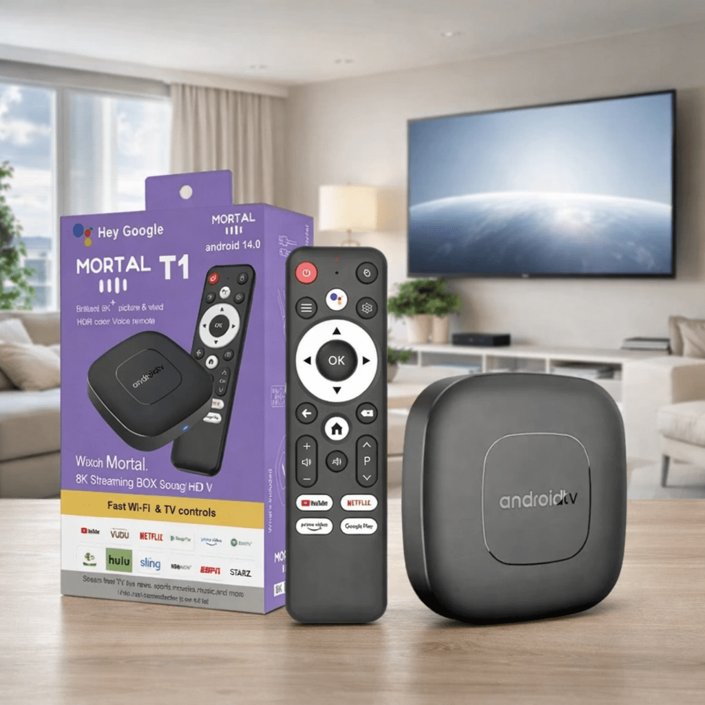 Smart TV Box Mortal T1 – Pretvori svaki TV u pametan (4K + Android 14) - Topopusti