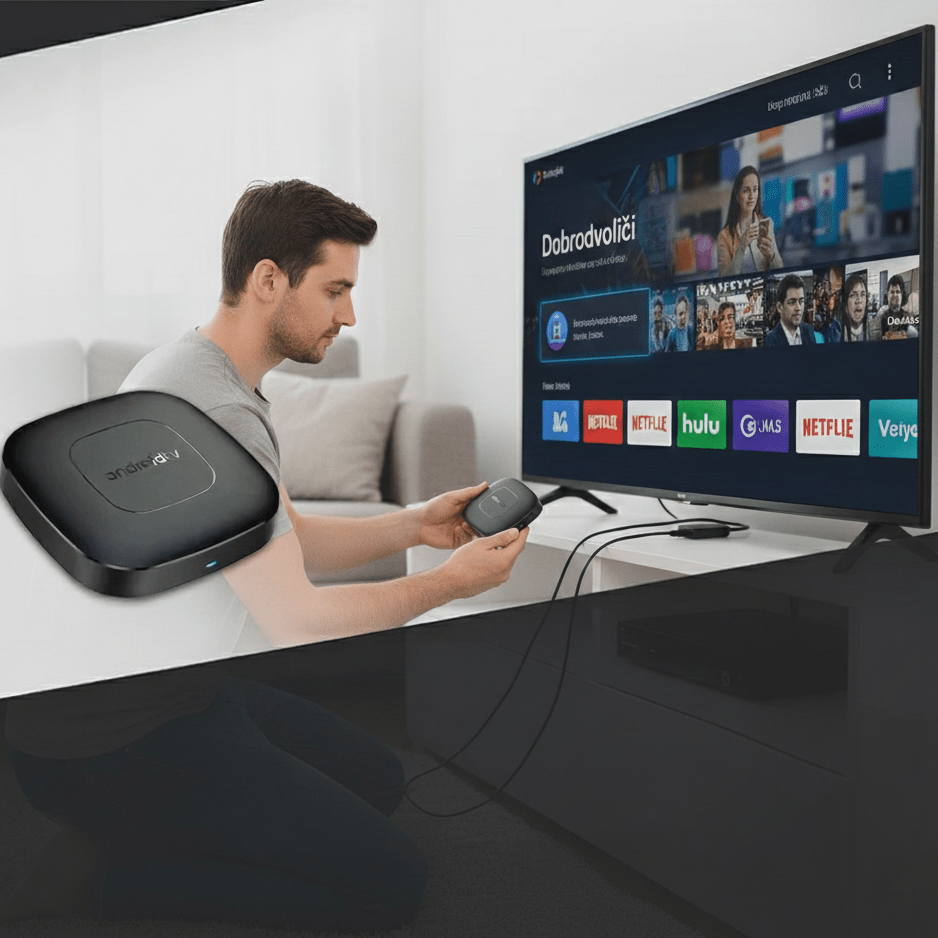 Smart TV Box Mortal T1 – Pretvori svaki TV u pametan (4K + Android 14) - Topopusti