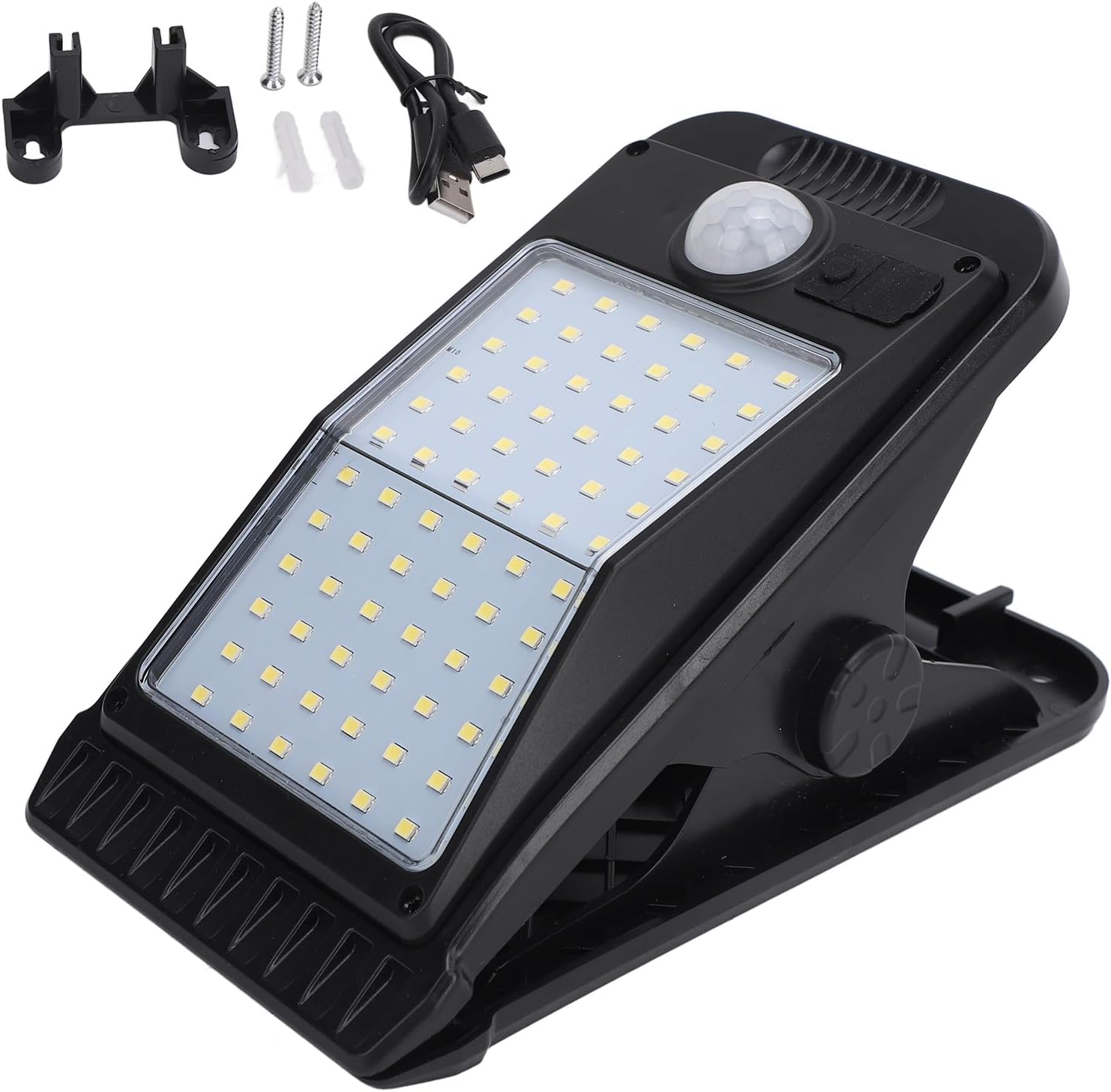 Solarna Clamp LED Lampa sa Senzorom Pokreta – IP65 (72 LED) - Topopusti
