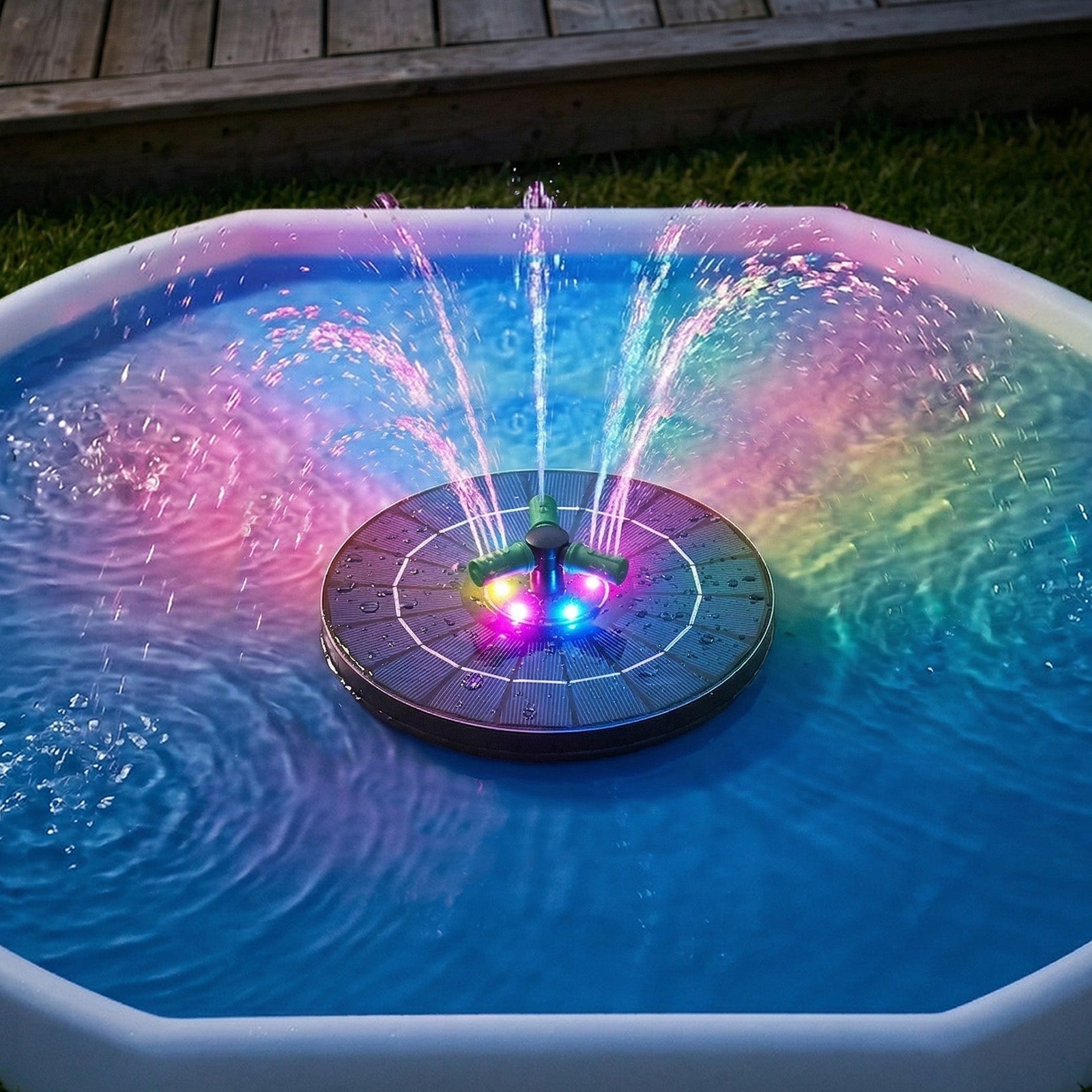 ⛲ Solarna fontana za dvorište – automatska fontana na sunčevu energiju - Topopusti