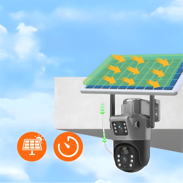 Solarna sigurnosna kamera - Security Max - Topopusti