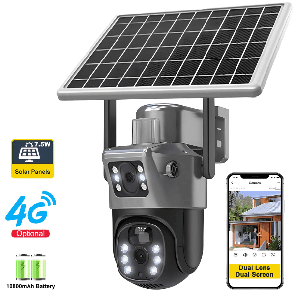Solarna sigurnosna kamera - Security Max - Topopusti