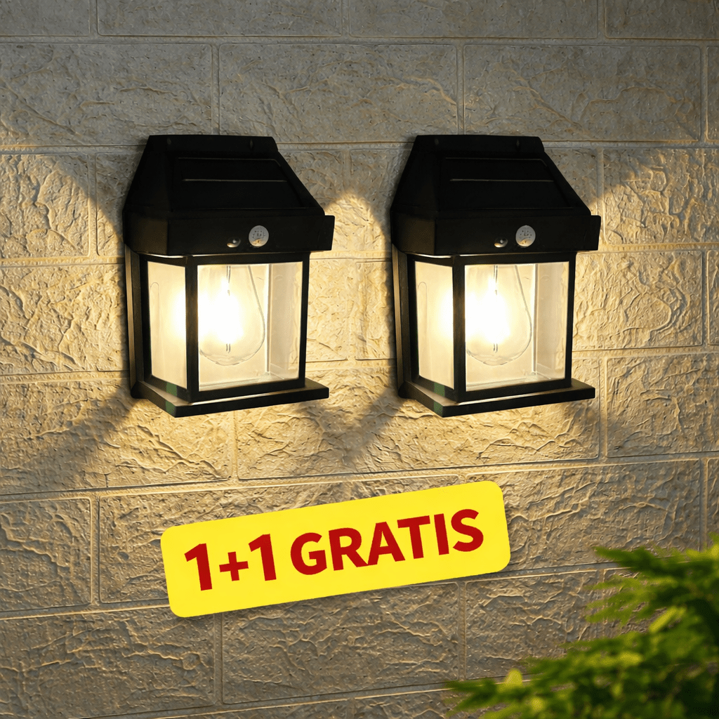 Solarna Zidna Lampa Sa senzorom Pokreta ( 1+1 Gratis ) - Topopusti