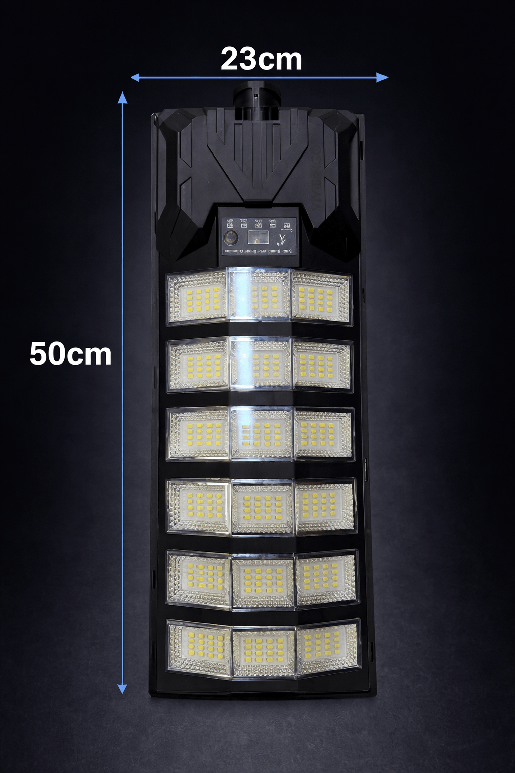 Solarni LED reflektor sa daljinskim upravljanjem + Metalna Šipka - Topopusti