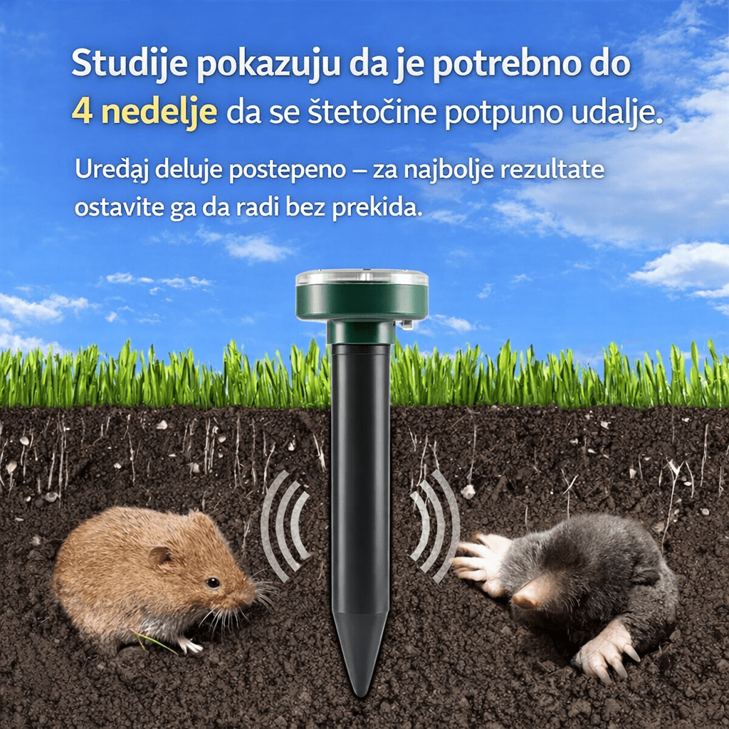 Solarni Rasterivač Krtica 1+1 Gratis - Topopusti