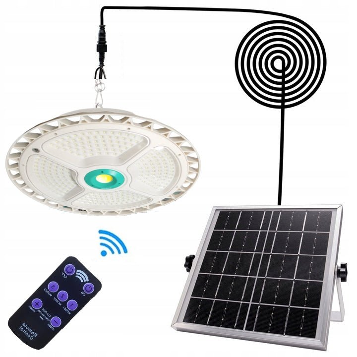 Solarni viseći LED reflektor+daljinski 200W/400W - Topopusti
