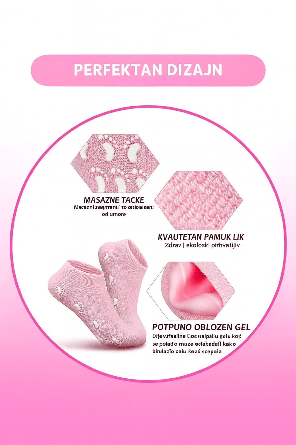 Spa Gel Socks – Vaš spa tretman kod kuće - Topopusti