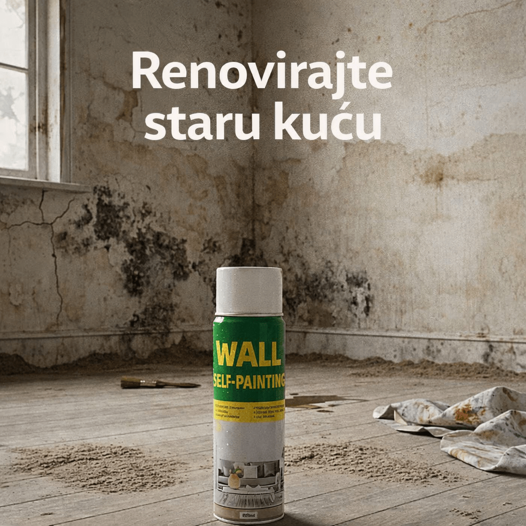Sprej za lako farbanje Zidova 800ml (1+1 Gratis) - Topopusti