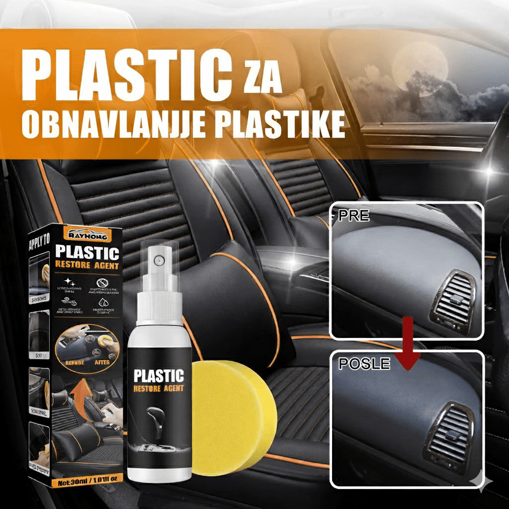 Sprej za obnavaljanje plastike u kolima - Topopusti