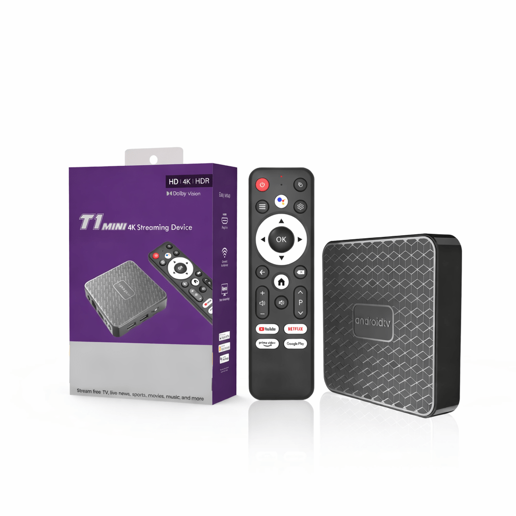 T1 Mini Smart Android 14 TV Box RK3518 – 4K Quad Core Smart Box - Topopusti