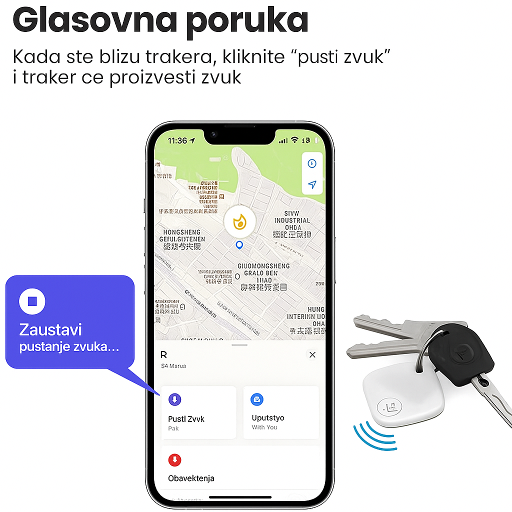 Smart Bluetooth Tracker za Apple uređaje, Smart tag