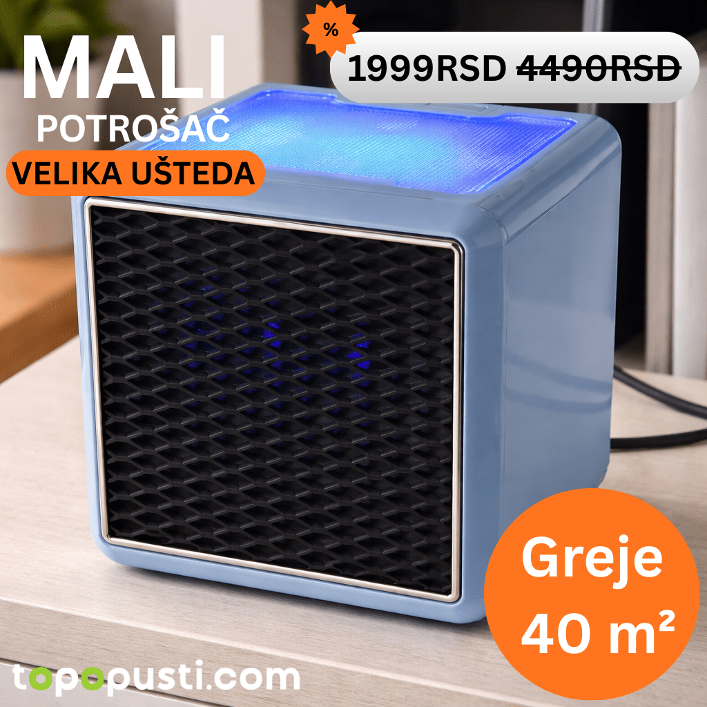 TeaMax Grejalica 1500W - Topopusti