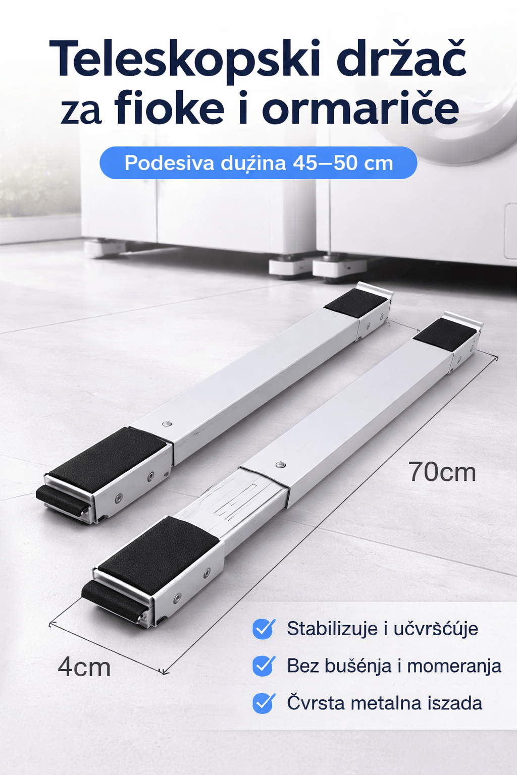 Točkići za pomeranje nameštaja i bele tehnike (300KG) - Topopusti